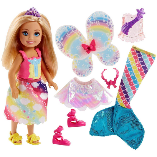 Barbie FJD00 Dreamtopia Chelsea Mermaid Doll - Maqio