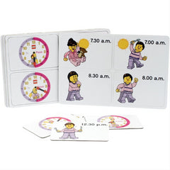 LEGO Time Teacher Pink Kids Minifigure Link Buildable Constructible Clock