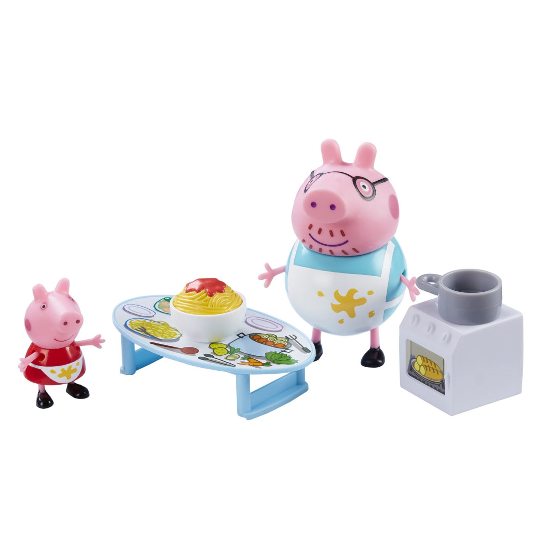 Peppa Pig 06951 Peppa's Messy Kitchen Playset - Maqio
