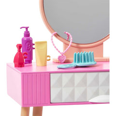 Barbie Dresser Vanity Furniture Set & Accessories Doll House