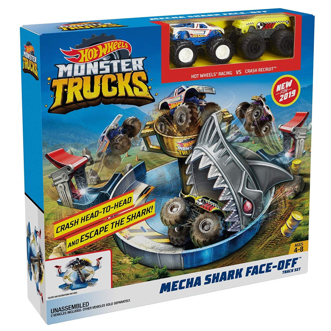 Hot Wheels Monster Trucks Giant Mechanized Shark Nemesis FYK14 - Maqio