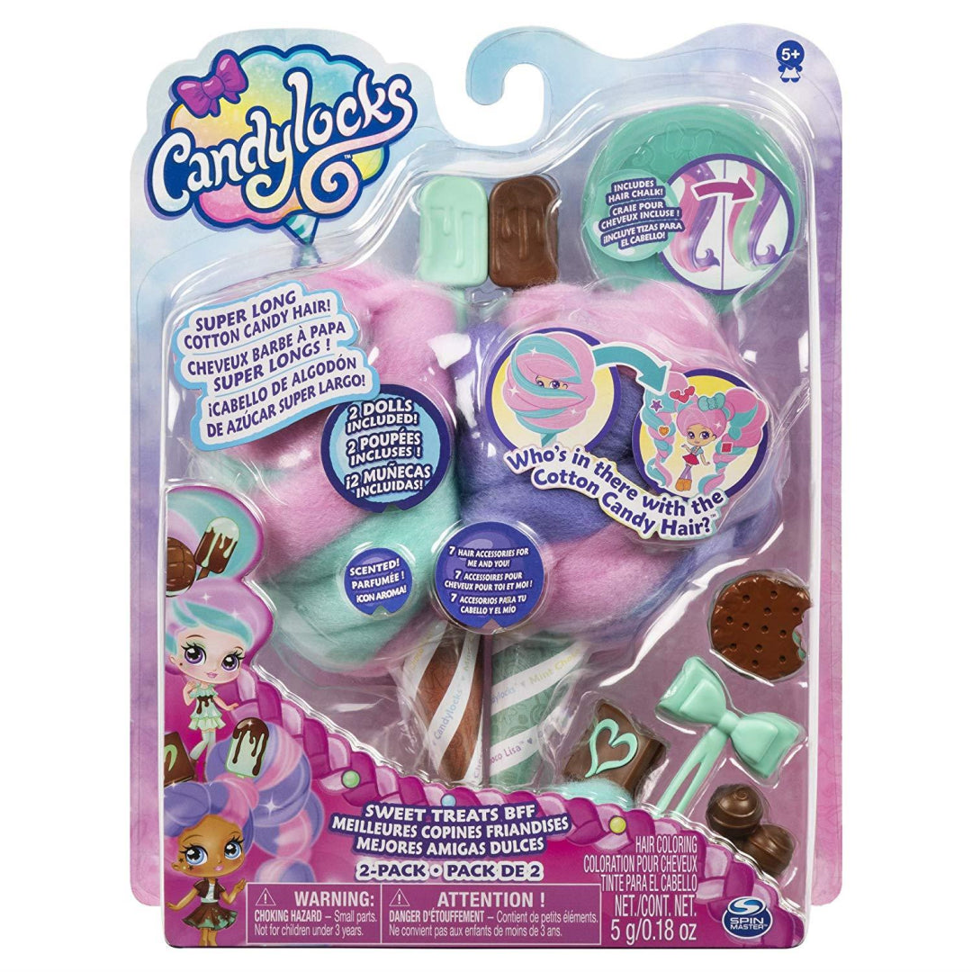 Cotton candy locks outlet