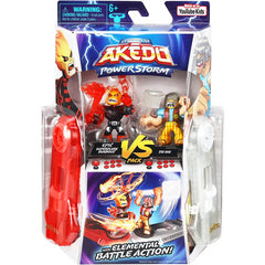 Akedo Tie-Die Vs Burnout Action Figures Playset