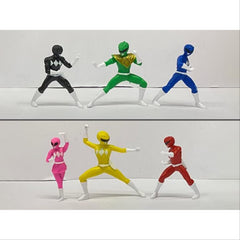 Limited Edition Power Rangers 2.5" Mini Figures Set of 6
