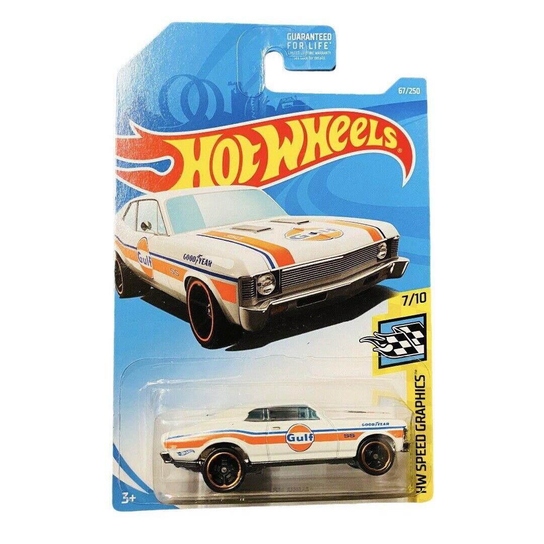 Hot Wheels Die Cast Vehicle Chevy Nova 1968