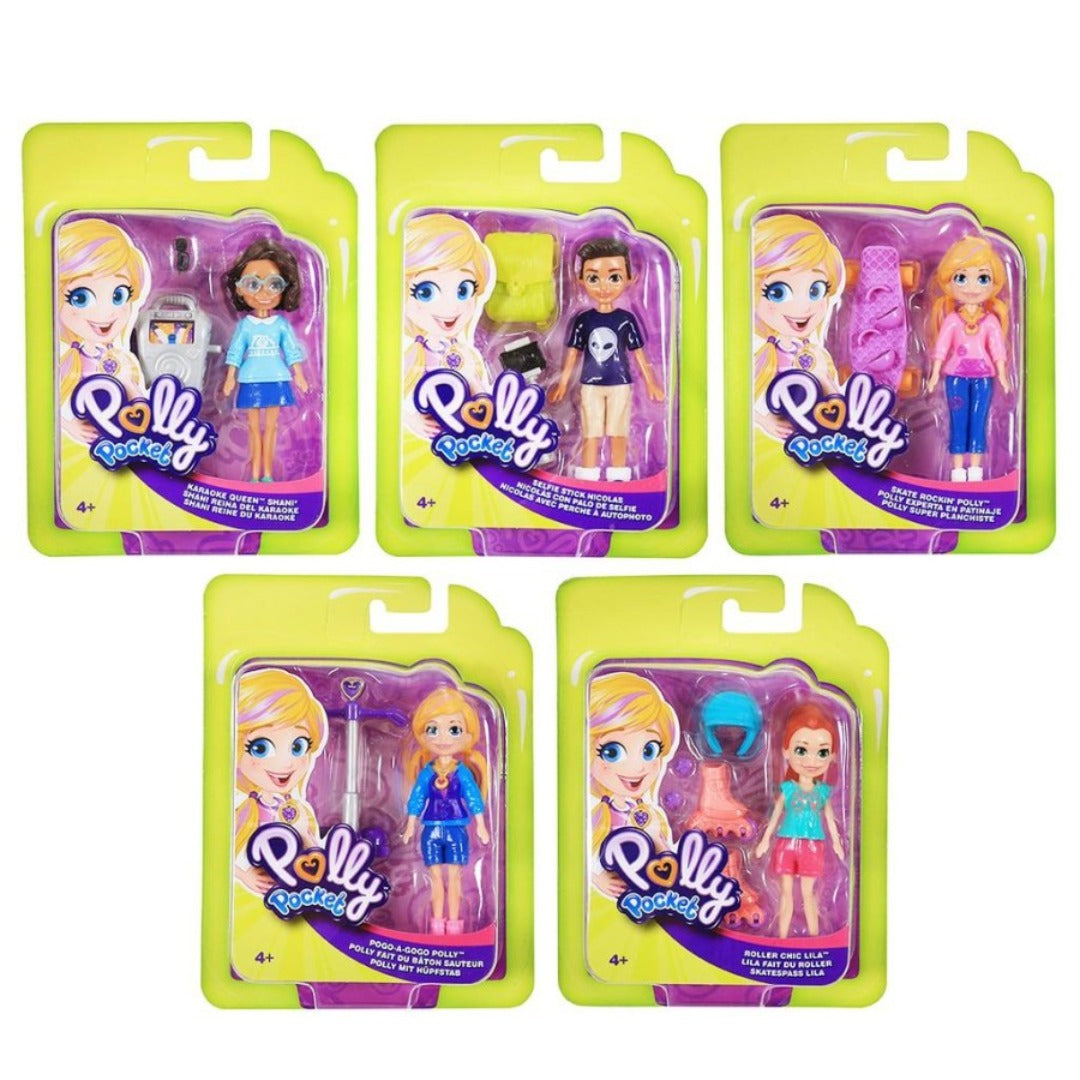 Polly Pocket Active Pose Doll, Nicholas