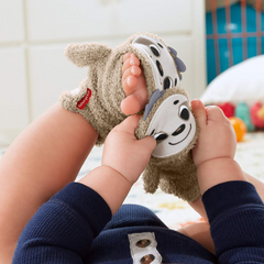 Fisher-Price Sloth Activity Socks for Babies
