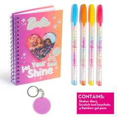 Barbie Colour Reveal Holographic Reveal Diary Set