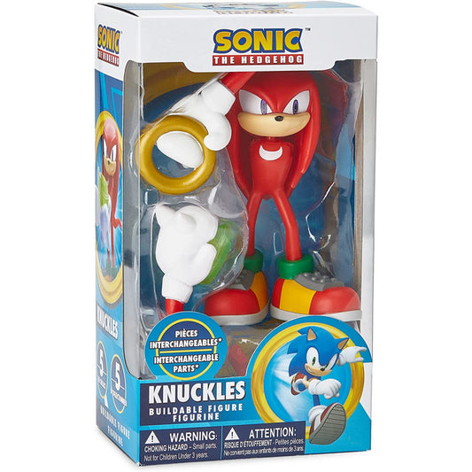 Sonic the Hedgehog Buildable Figure Retro Look - Knuckles