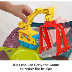 Thomas & Friends Launch & Loop Maintenance Yard Toy Train and Track Set