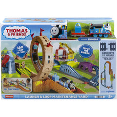 Thomas & Friends Launch & Loop Maintenance Yard Toy Train and Track Set