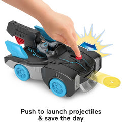 Fisher-Price Imaginext DC Super Friends Bat-Tech Batmobile Push Along Vehicle