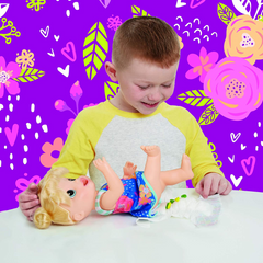 Baby Alive Snackin’ Shapes Baby Doll That Eats & Poops with Accessories