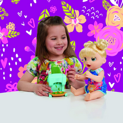 Baby Alive Snackin’ Shapes Baby Doll That Eats & Poops with Accessories