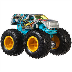 Hot Wheels Monster Trucks 4-Pack Gnash & Crash 1:64 Vehicle