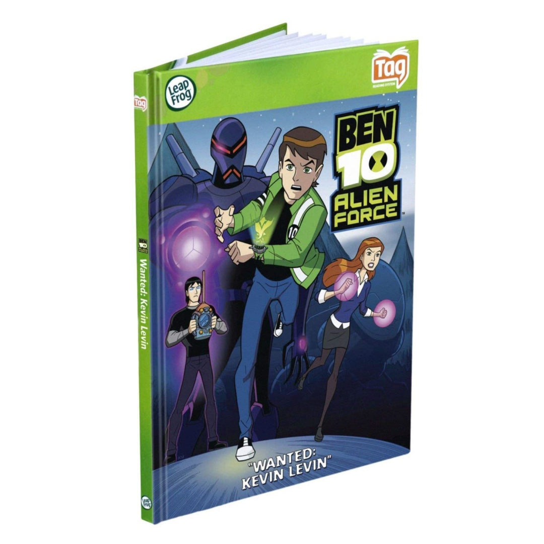 LeapFrog Tag Book Ben 10 Alien Force Wanted: Kevin Levin - Maqio