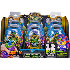 Treasure X Aliens Ooze Eggs Singles Squeeze to Hatch