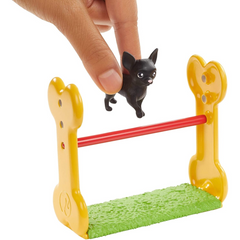 Barbie Ken Dog Trainer Playset with Doll 2 Dog Figures and Accessories