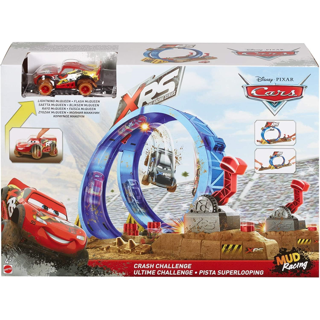 Disney Pixar Cars FYN85 Pixar's Cars XRS Mud Crash Challenge - Maqio
