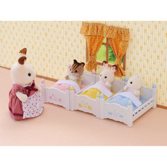 Sylvanian Families Triple Bunk Beds Playset - NO FIGURES INCLUDED
