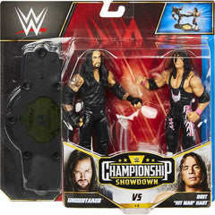 WWE Championship Showdown Undertaker vs Bret Hit Man Hart 2-Pack Gift Set