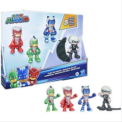 PJ Masks Collectibles Fight Time Mission Hero Vs Villain 4-Pack