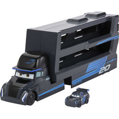 Disney Pixar Cars Mini Racers Gale Beaufort Transporter