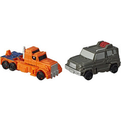 Transformers Autobots Powertrain & HighTrain Off Road Patrol Action Figures