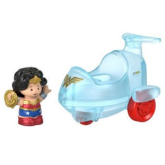 Fisher Price Wonder Woman Little People DC Super Friends Vehicle and Figure