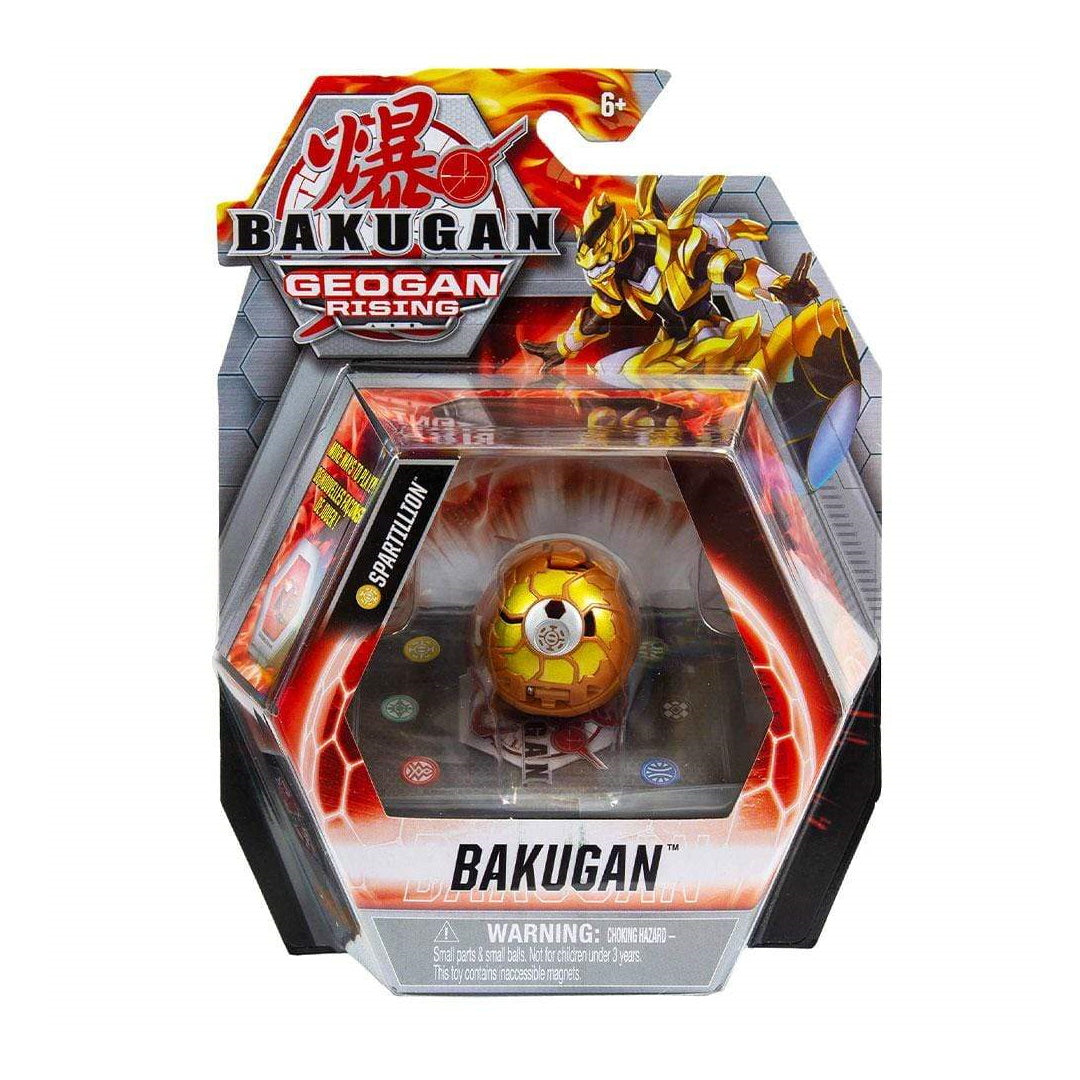 Bakugan Geogan Rising Core Ball 1 Pack - Spartillion Orange Gold