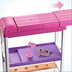 Barbie Doll and Furniture Loft Bed w/ Transforming Bunk Beds FXG52 - Maqio