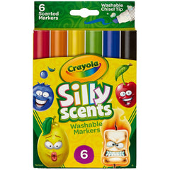 Crayola Chisel Tip Scented Markers Pack of 6