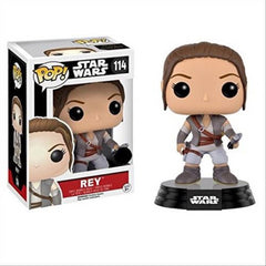 Star Wars Episode 7 - The Force Awakens 9627 Rey Final Scene Lightsaber Hilt Vinyl Bobble-Head Collector's figure - Maqio