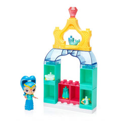 Shimmer & Shine Mega Bloks Blue Shine Genie Fashion Pack Construction Toy - Maqio