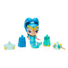 Shimmer & Shine Mega Bloks Blue Shine Genie Fashion Pack Construction Toy - Maqio