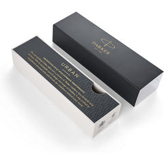 Parker Urban Premium Dark Purple Ballpoint Pen with Medium Black Nib