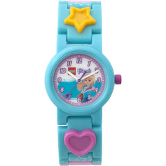 Lego Friends Girls Blue Analogue Classic Quartz Watch with Plastic Strap