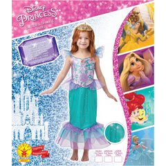 Rubie's Disney Princess Ariel Mermaid Costume Child Size Large 128cm (7-8 Years)