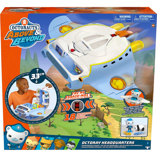 Octonauts Above & Beyond Octoray Transforming Playset 7 Pcs