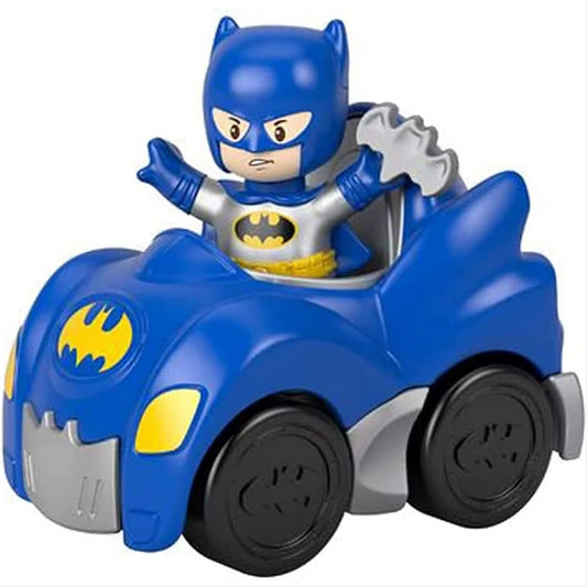 Fisher Price Batman DC Little People Super Friends Vehicle and Figure