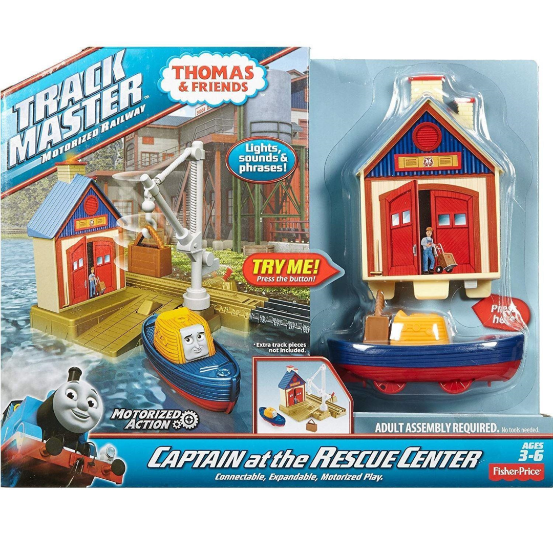 Fisher Price Thomas Friends Trackmaster Captain at the Rescue