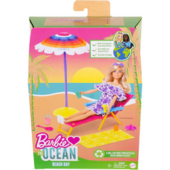 Barbie Beach Day Playset & Accessories