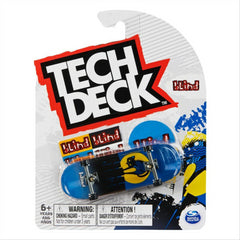 Tech Deck Skateboard Single 96mm Fingerboard - Blind (Cat - Nine Lives)