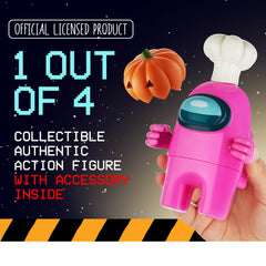 Among Us Series 2 Crewmate Figure Medium Sized - Pink