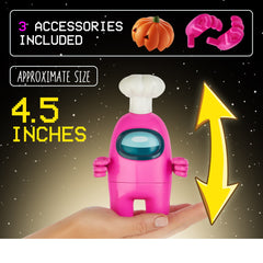 Among Us Series 2 Crewmate Figure Medium Sized - Pink