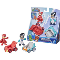 PJ Masks Owlet Mission Control HQ Playset Figures and Vehicle Set