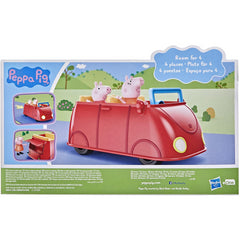 Peppa Pig Peppa's Adventures Red Family Car With Sounds and Figures