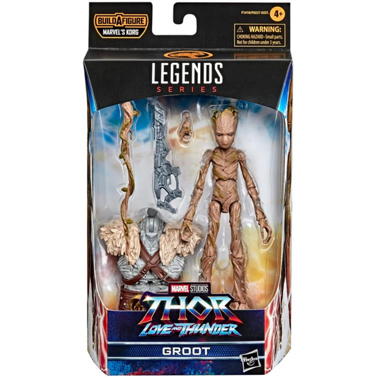 Marvel Legends Series GROOT Figure 6 Thor Love and Thunder (BUILD A FIGURE: MARVEL'S KORG-TORSO)