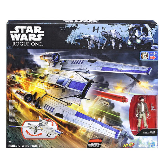 Hasbro Nerf B7101 Star Wars Rogue One Rebel U-Wing Fighter Vehicle Toy - Maqio