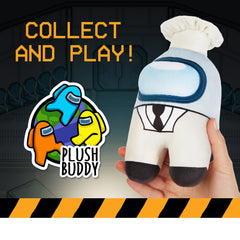 Among Us Series 2 Plush Figure Crewmate - 20cm Grey